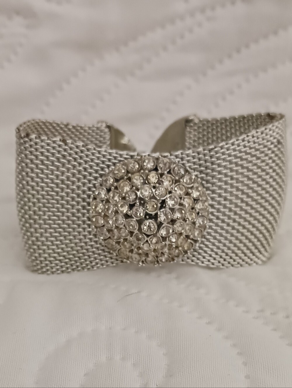 Judy Lee Art Deco Revival Vintage Bracelet Silver - Picture 10 of 13